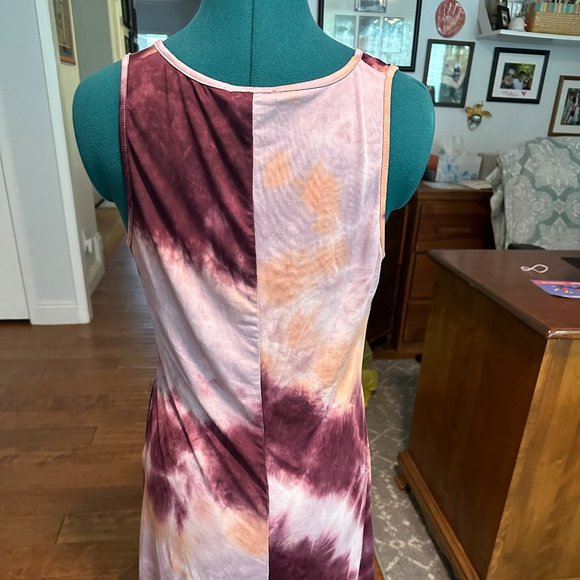 Yumi Day Purple/Orange Women's Dress, Size: S - Picture 3 of 6